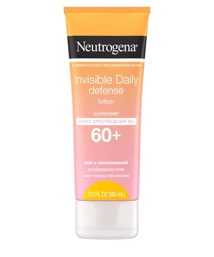Neutrogena Invisible Daily Defense Sunscreen Lotion SPF 60+ 88mL