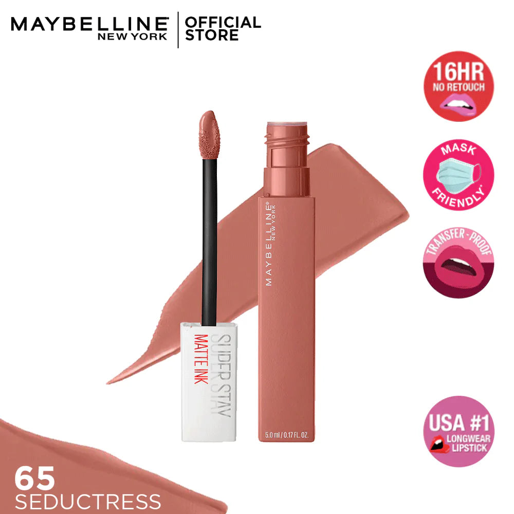 Maybelline New York - SuperStay Matte Ink Liquid Lipstick - 65 Seductress