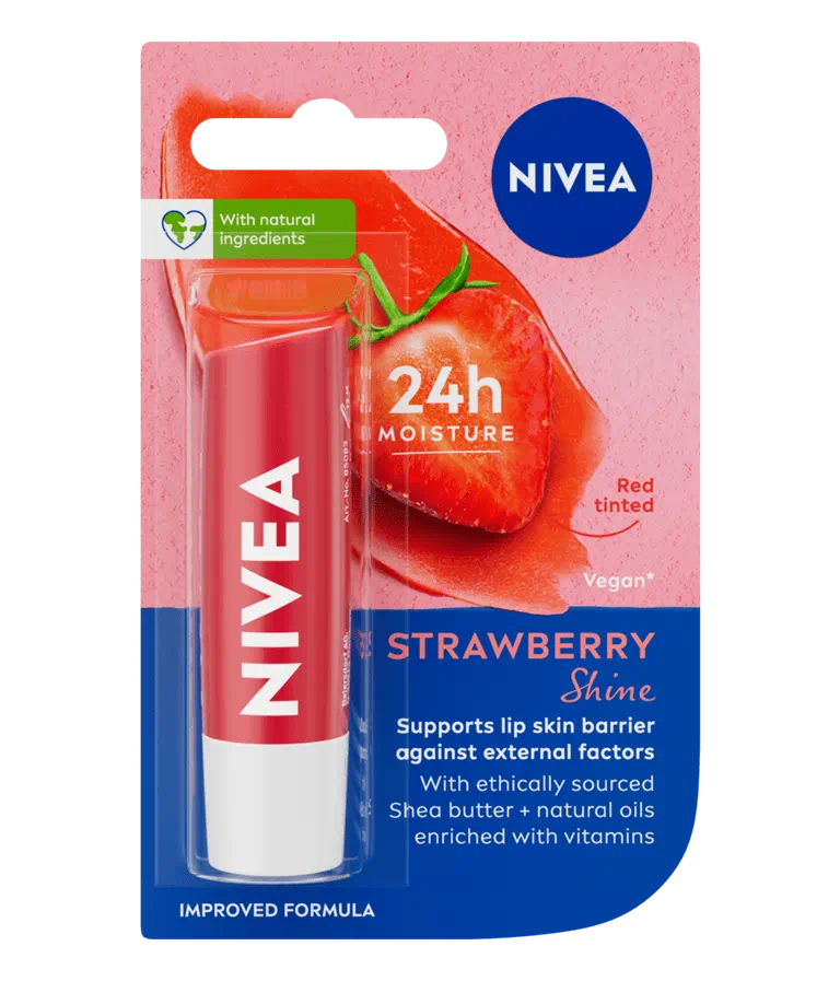 NIVEA - Strawberry Shine Lip Balm