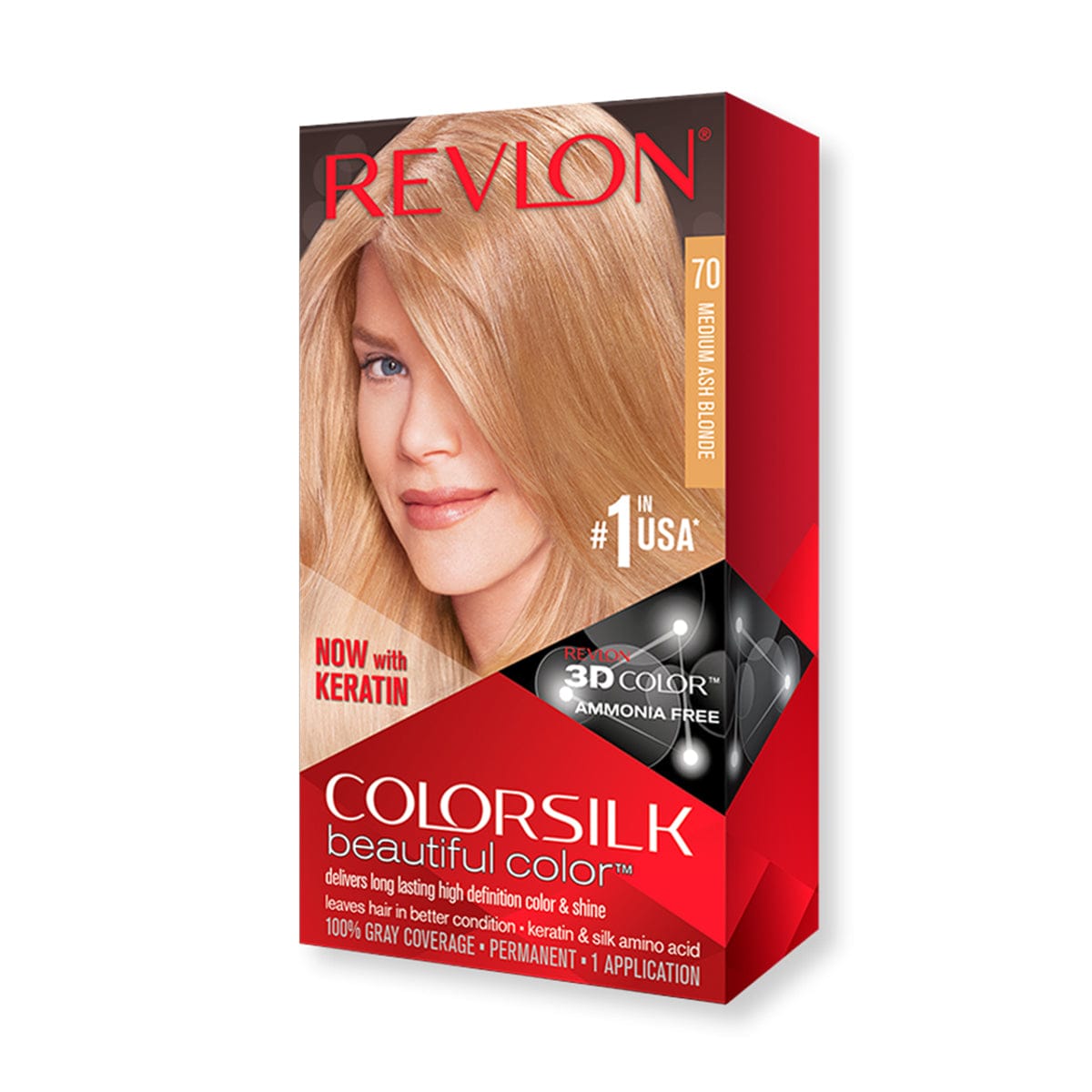 Revlon Colorsilk Medium Ash Blonde 70