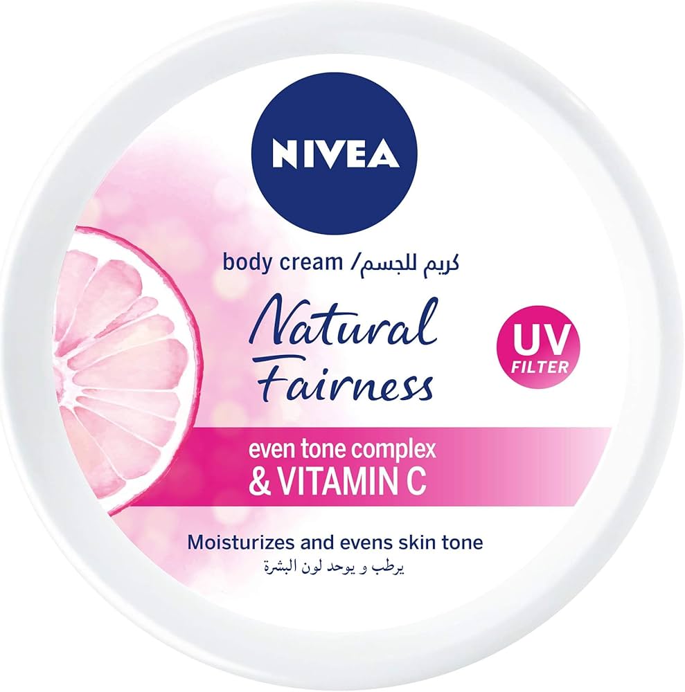 Nivea Natural Fairness Face & Body Cream, 50ml