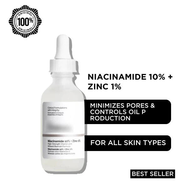 The Ordinary - Niacinamide 10% + Zinc 1% - 30ml