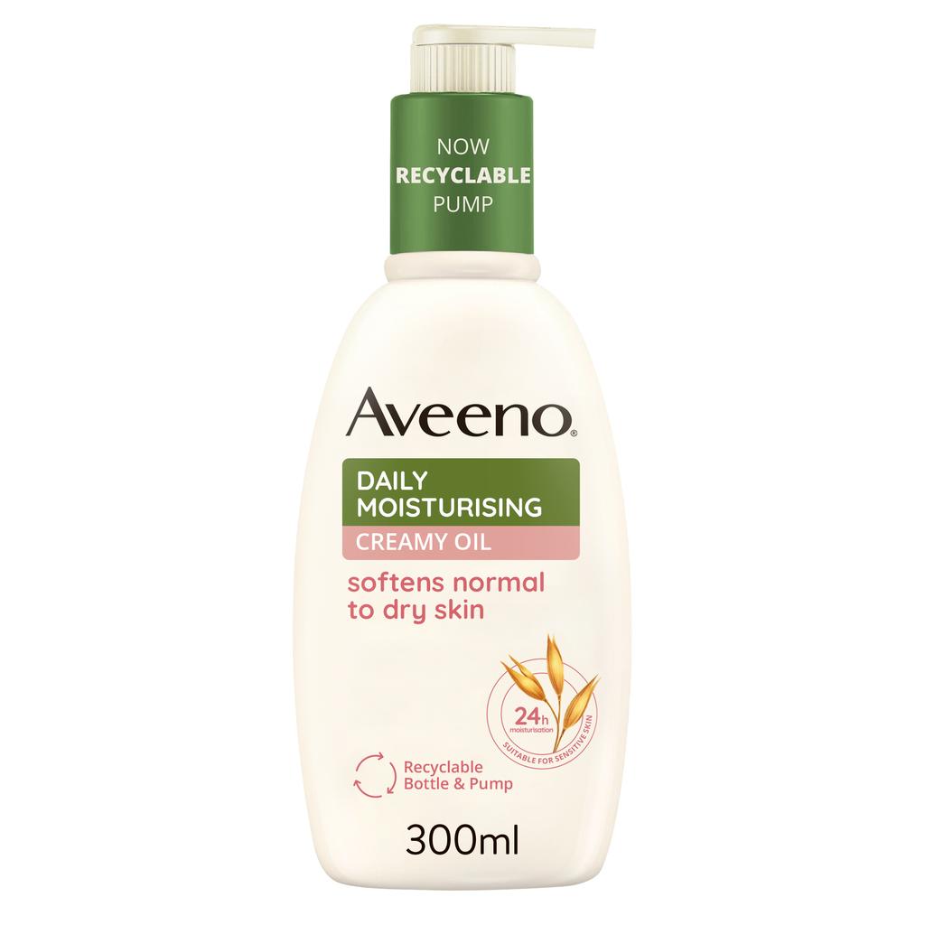 Aveeno Daily Moisturising Creamy Oil Lotion Oat & Sweet Almond Oil - 300ml