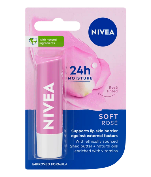 Nivea - Soft Rosé Lip Balm