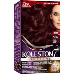 Wella Koleston 7 Supreme Hair Dye 3/66 Violet Auburn