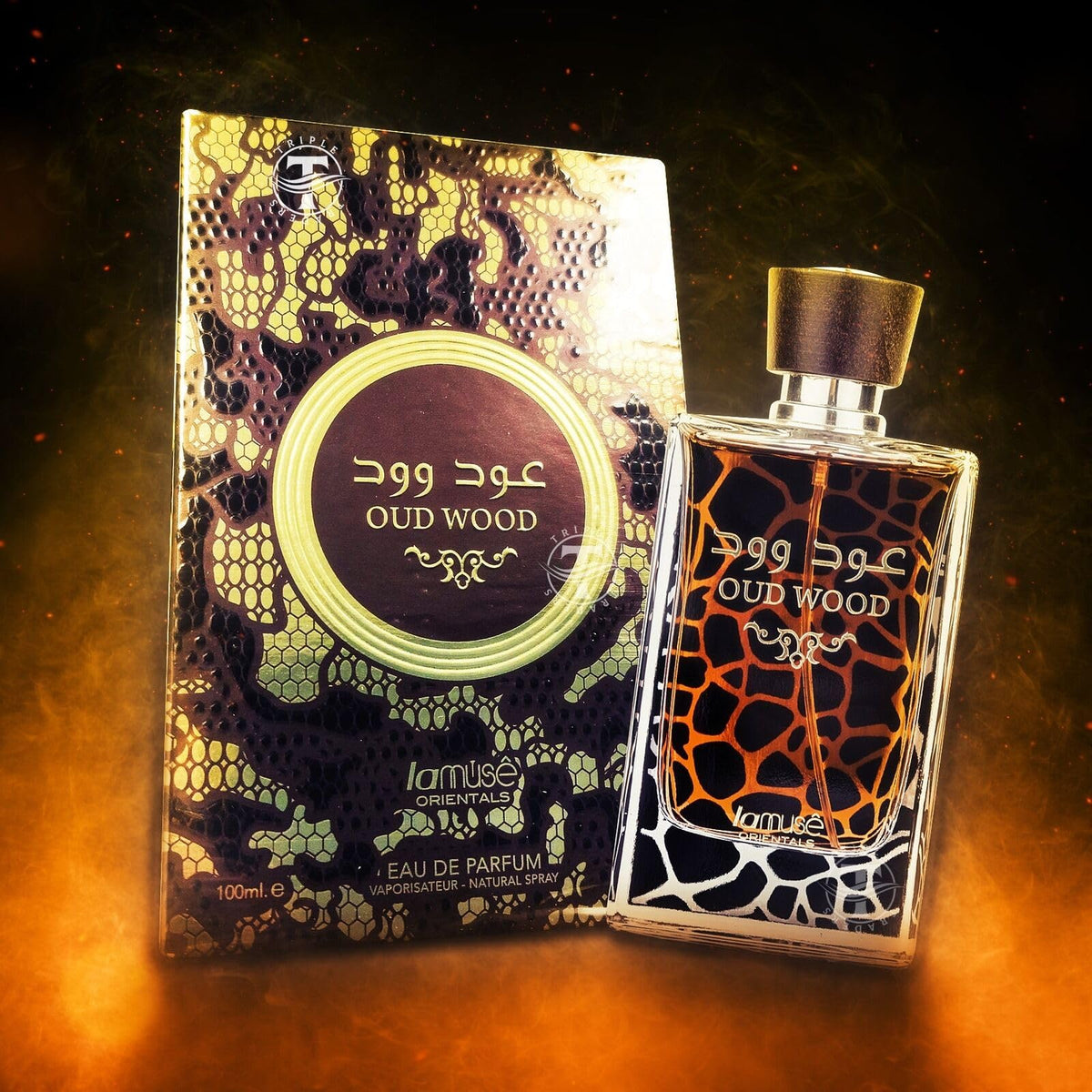 LAMUSE by Lattafa Oud Wood EDP 100ml Fragrance