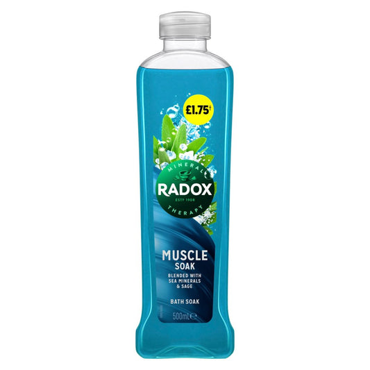 Radox Mineral Therapy Bath Soak Muscle Soak - 500 ml