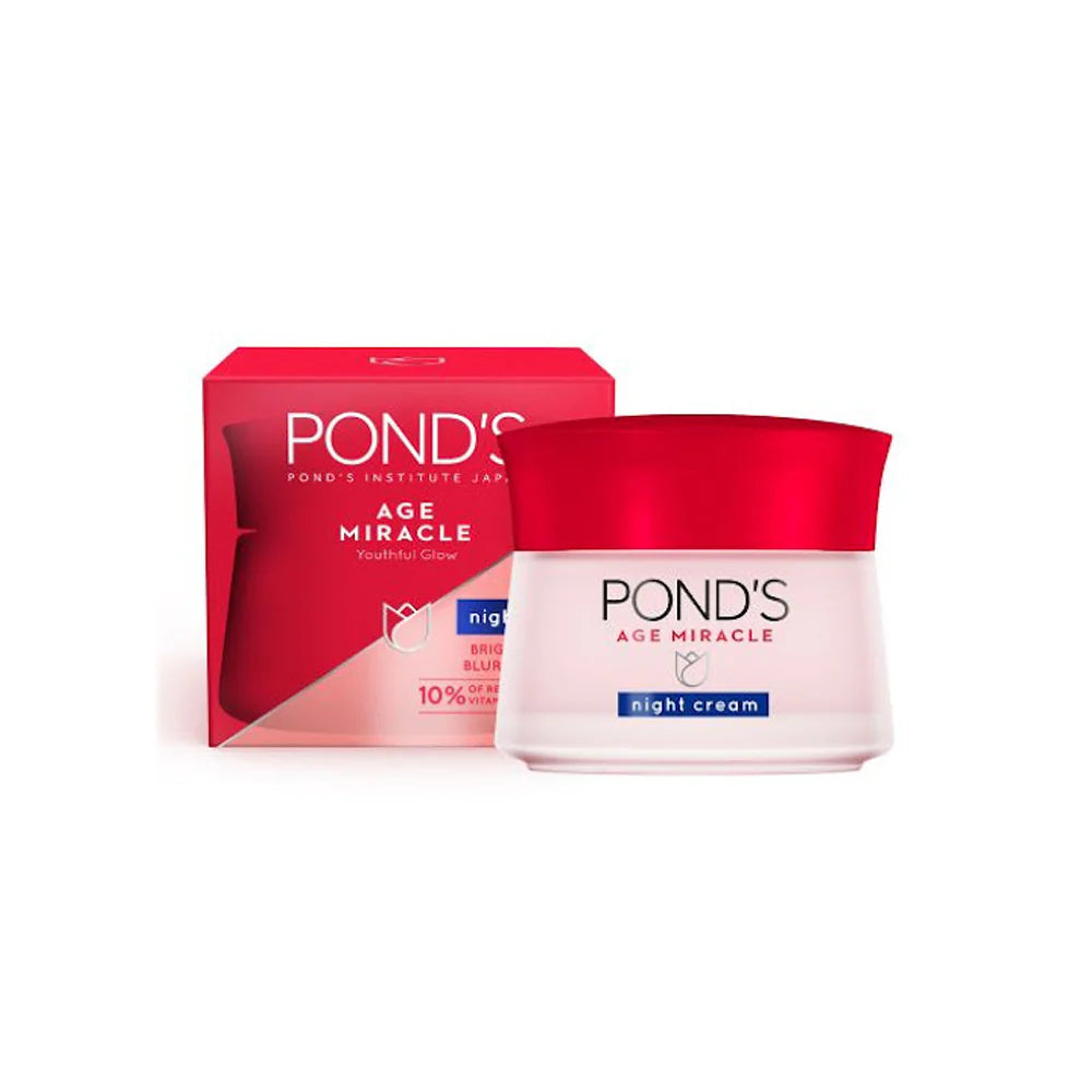 Pond’s – Age Miracle Night Cream – Retinol-C Anti-Aging & Wrinkle Reduction Formula – 45g