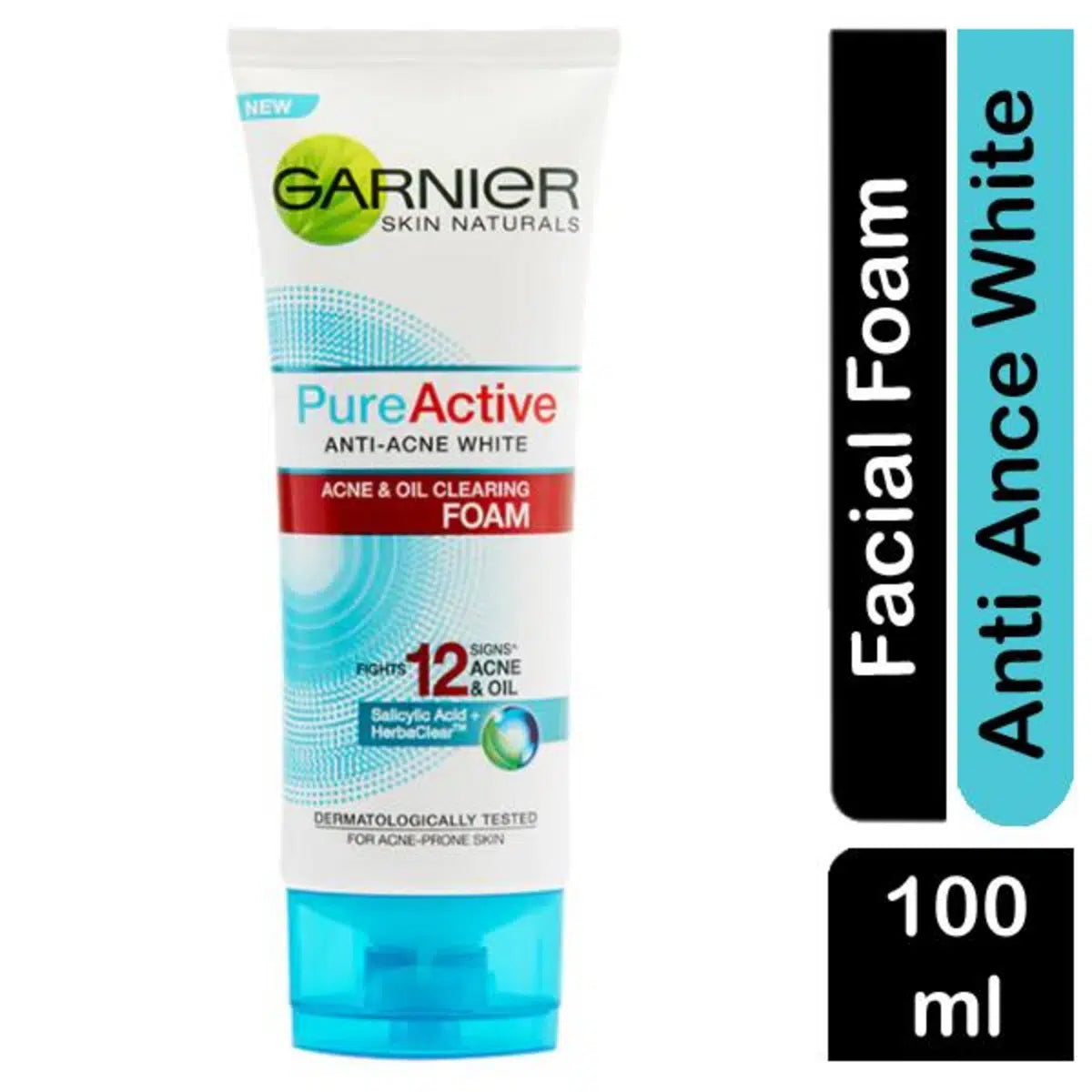 GARNIER PURE ACTIVE ANTI-ACNE WHITE FOAM 100 ML