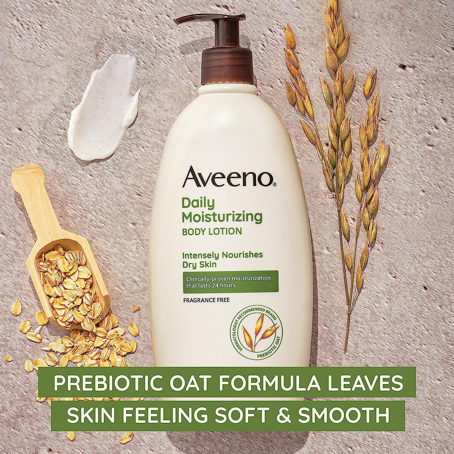 Aveeno - Daily Moisturizing Body Lotion with Oat Extract for Dry & Sensitive Skin - 300ml