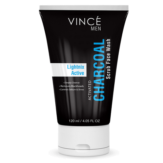 VINCE MEN CHARCOAL SCRUB WASH 120ml