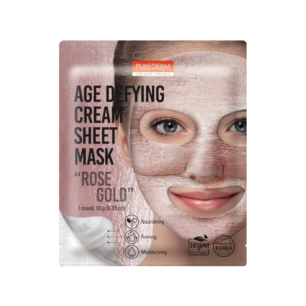 Purederm Age Defying Cream Sheet Mask