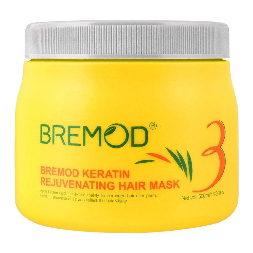 Bremod Rejuventing Keratin Hair Mask - 500ml