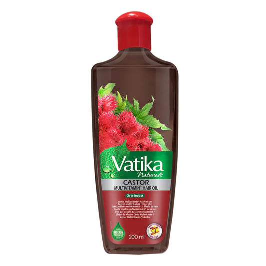 Vatika Naturals Multivitamin Enriched Castor Hair Oil 200mL