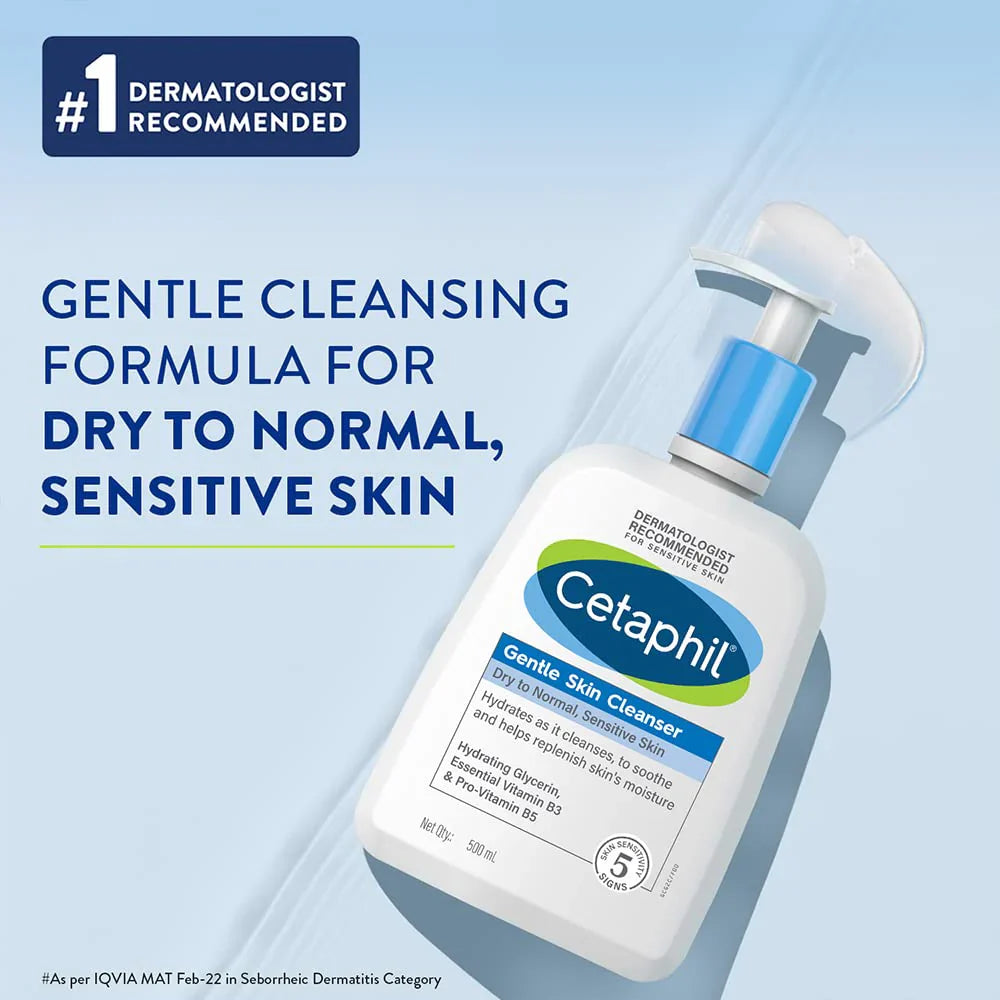 Cetaphil - Gentle Skin Cleanser For All Skin Types - 500 ml