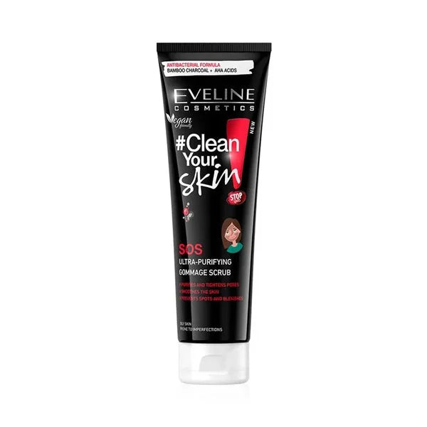 Eveline Clean Your Skin SOS Ultra Purifying Gommage Scrub - 100ml