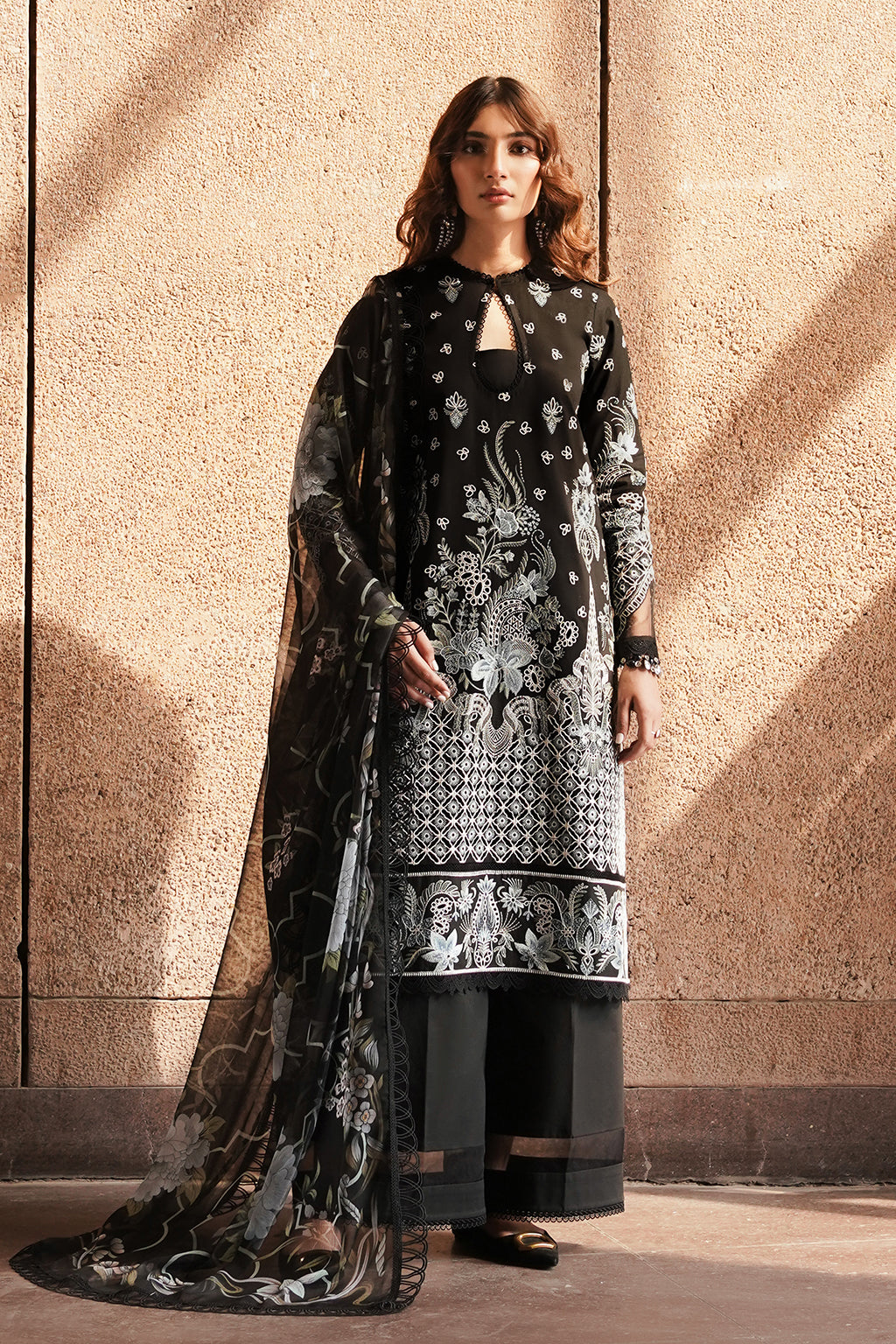 Afrozeh - Caviar - Chikankari Lawn '24