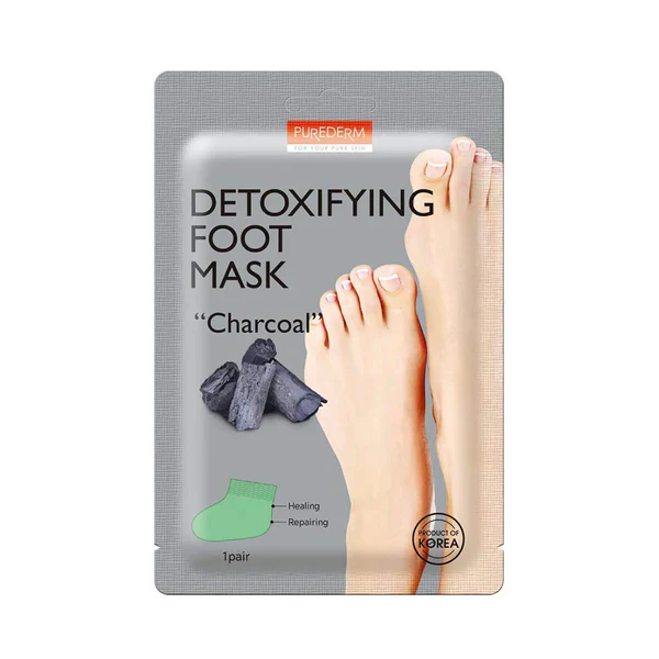 Purederm Detoxifying Foot Mask Charcoal