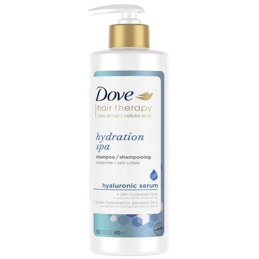 Dove Hair Therapy Hydration Spa Shampoo, 400ml