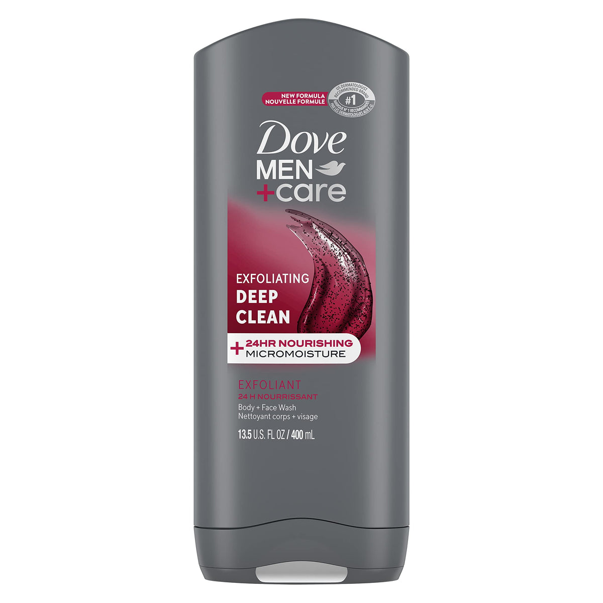 DOVE BODY & FACE WASH (DEEP CLEAN) 400ML