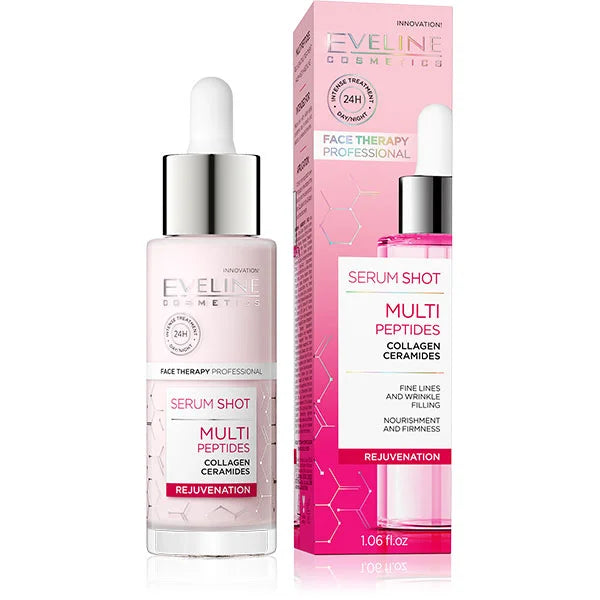 Eveline Serum Shot Multi Peptides Collagen – Rejuvenation - 30ml