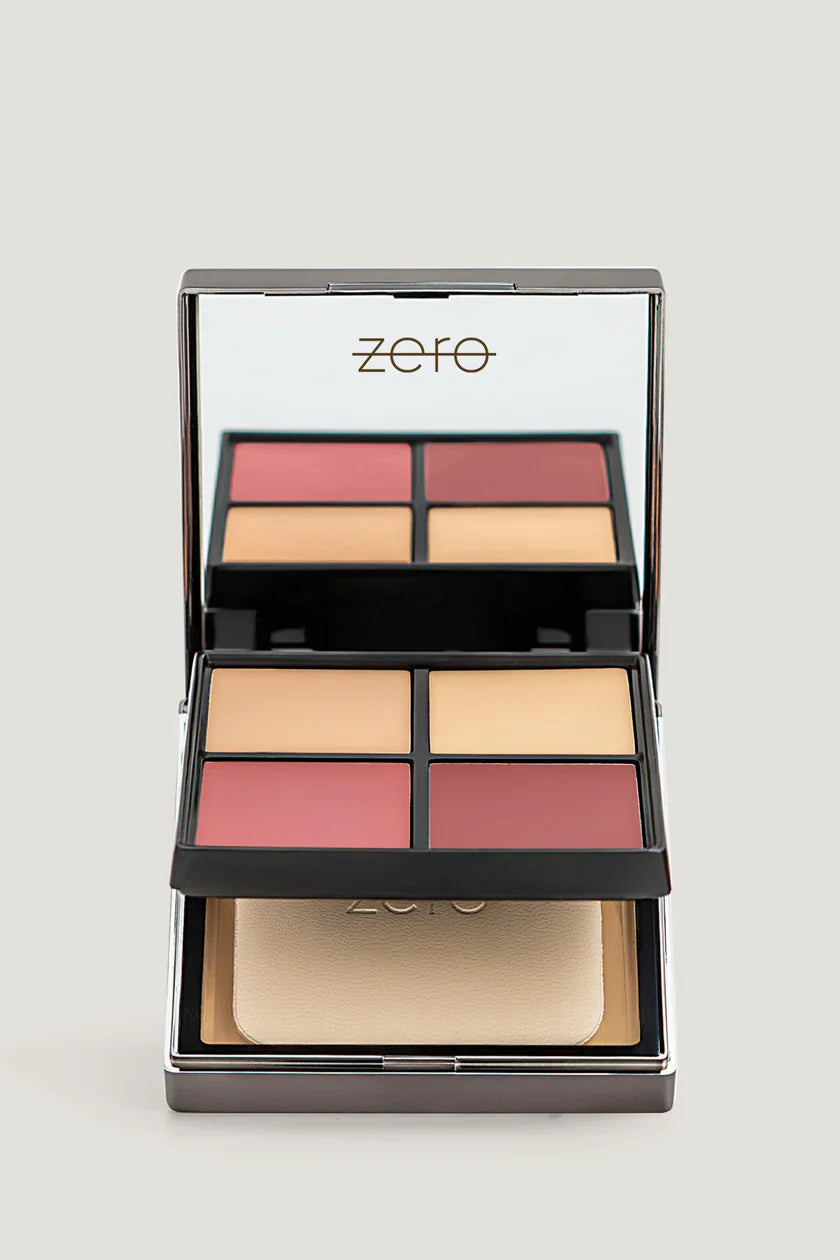 Zero Makeup - Face Perfecting Palette IVORY 3