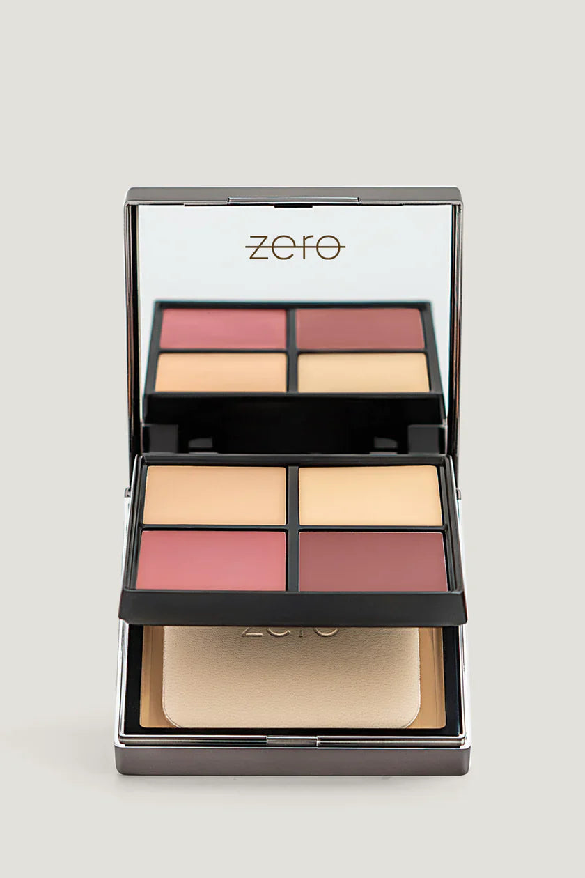 Zero Makeup - Face Perfecting Palette PEARL 2