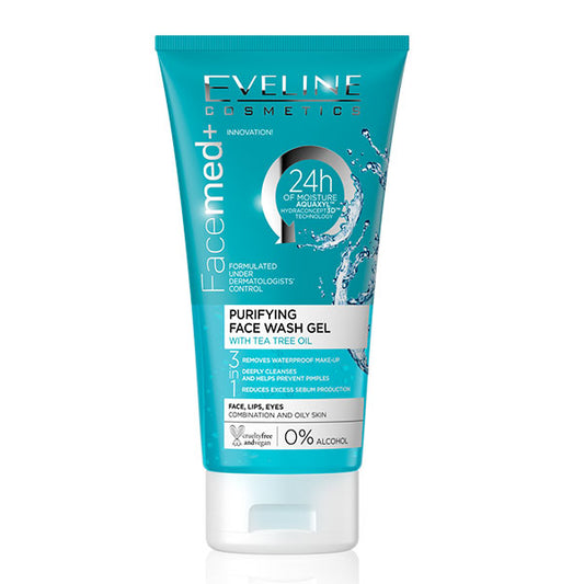 Eveline Facemed+ Purifying Facewash Gel (With Tea Tree Oil) 150ml