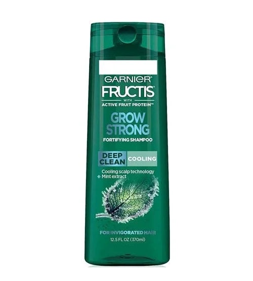 Garnier Fructis Shampoo Grow Strong Cooling Deep Clean 370ml