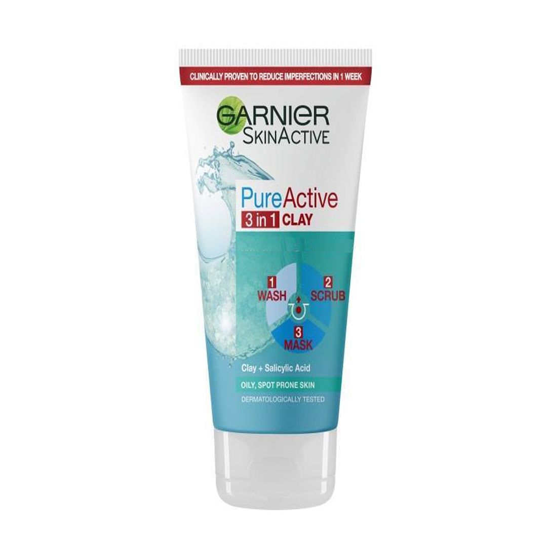 Garnier Pure Active 3 in 1 Clay, 50ml