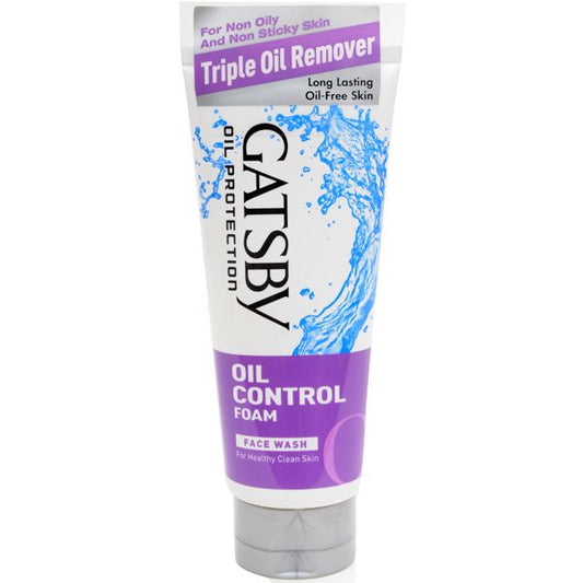 Gatsby Triple Oil Remover Oil Control Face Wash 120g