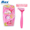 Max Sincere Care 3 Blade Disposable Razors For Women