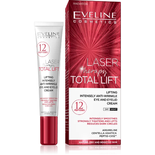 Eveline Laser Therapy Total Lift Eye And Eyelid Cream 20ml