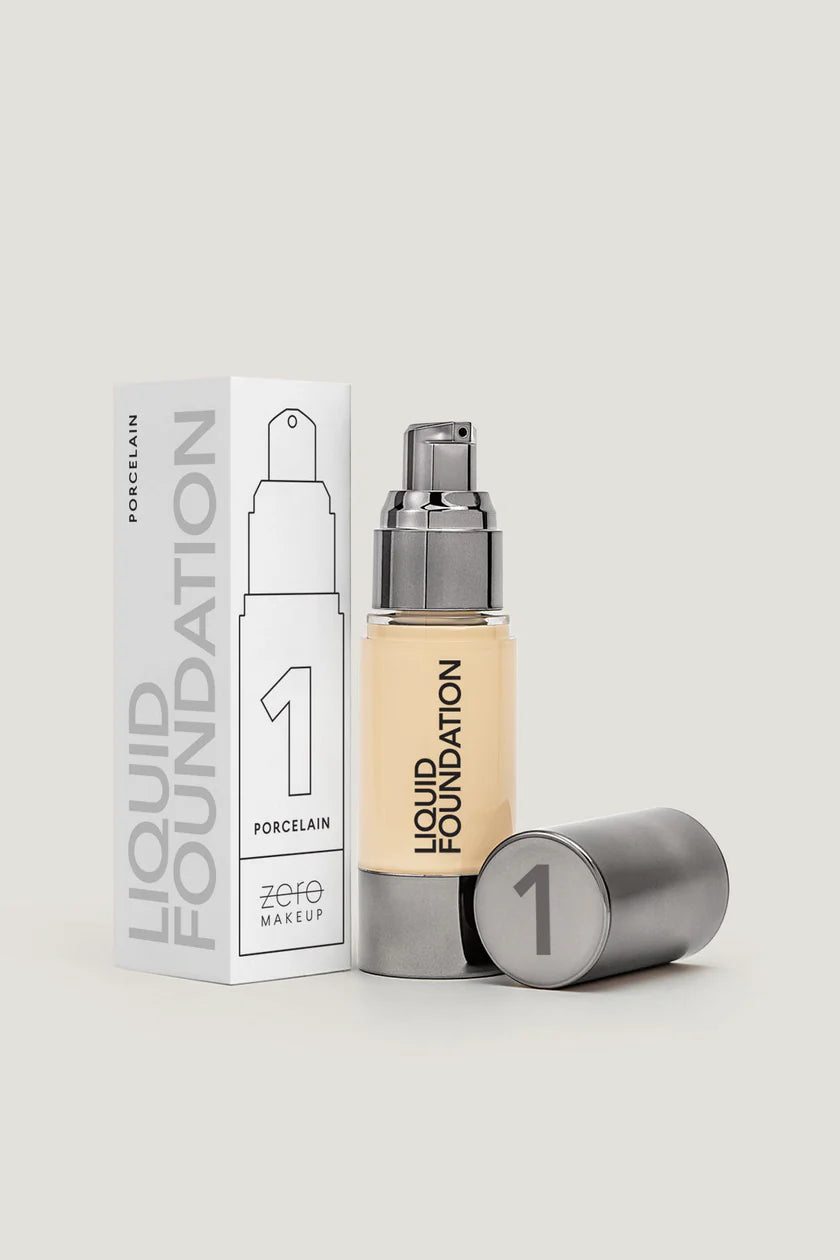 Zero Makeup - Liquid Foundation PORCELIAN 1