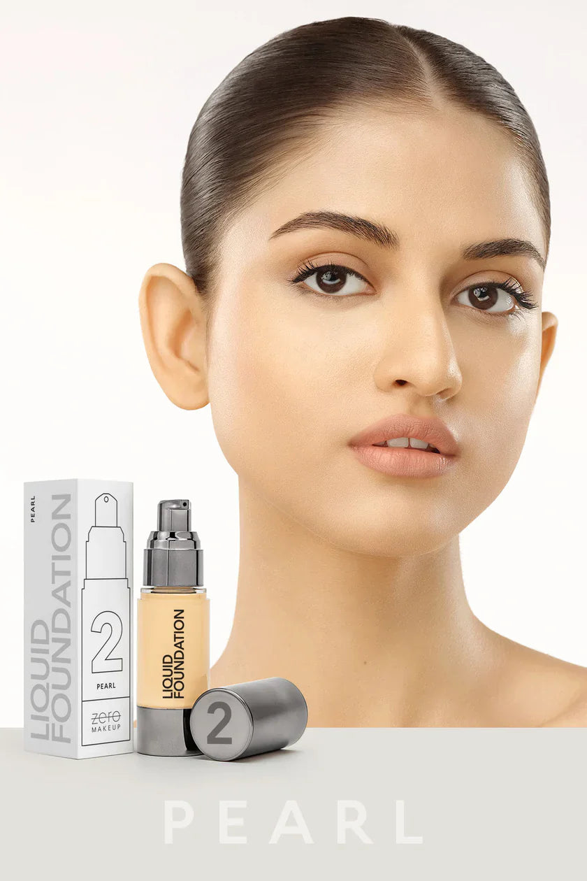 Zero Foundation Zero Makeup - Liquid Foundation PEARL 02 – Final Choice