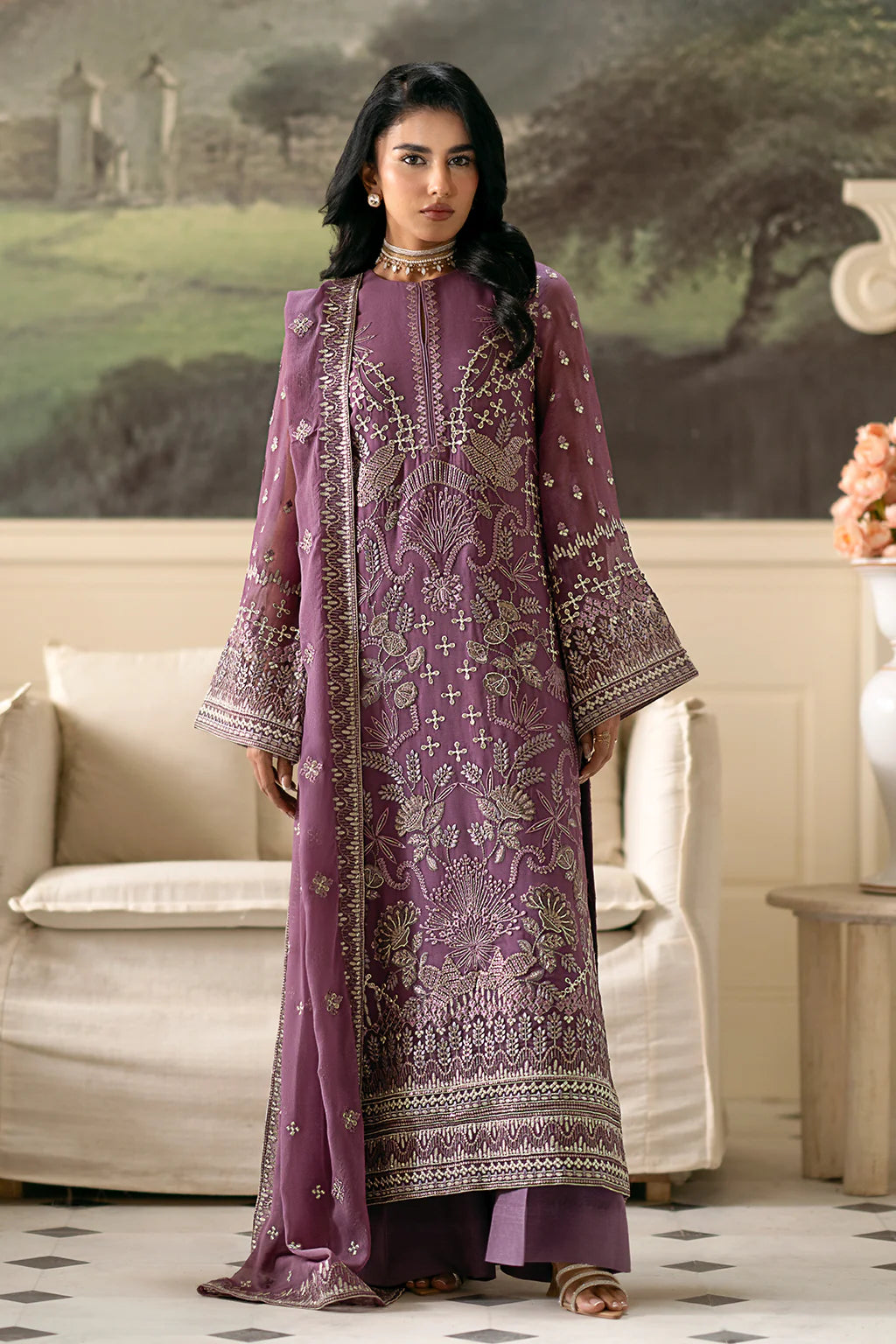 Mehar Bano Kuch Khas By Flossie Chiffon Collection'24 - LIARA