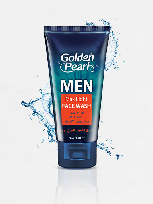 Golden Pearl Max Light Men Face Wash 150g