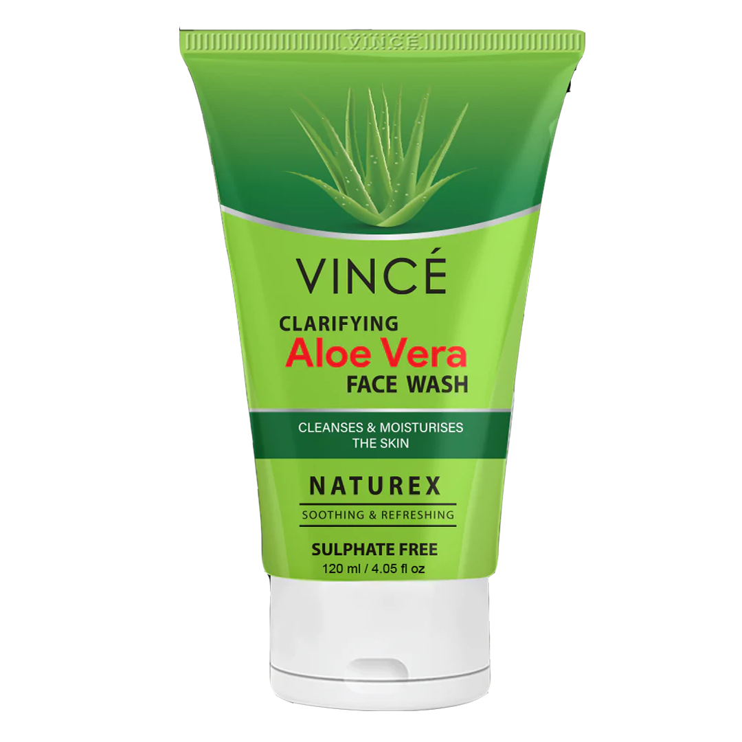 Vince Naturex CLARIFYING Aloe Vera Face Wash 120ml