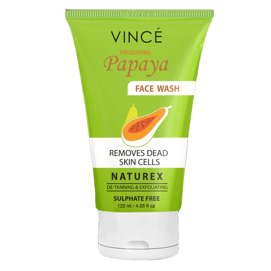 VINCE Exfoliating Papaya Face Wash 120ml