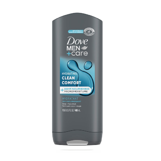 DOVE BODY & FACE WASH (CLEAN COMFORT) 400ML