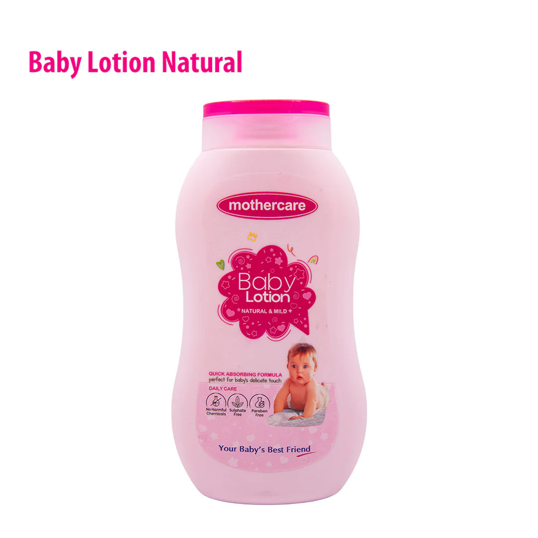Mothercare - Baby Lotion With Vitamin E Pink - Natural & Mild 300 ml