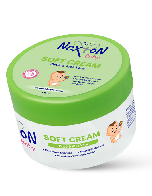 Nexton Baby Soft Cream Olive And Aloevera - 125ML