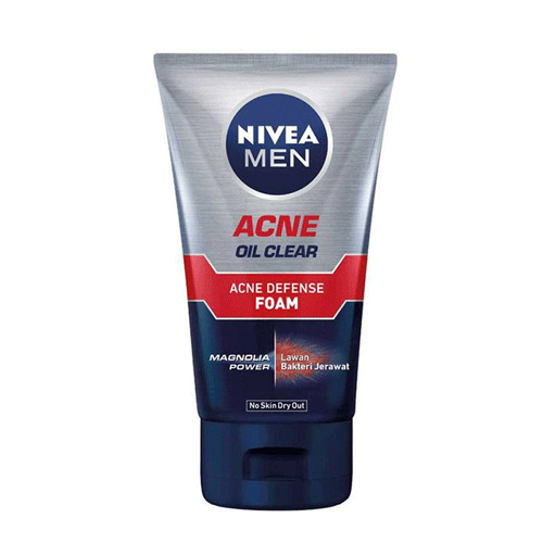 Nivea Men Acne Oil Clear Foam, 100ml