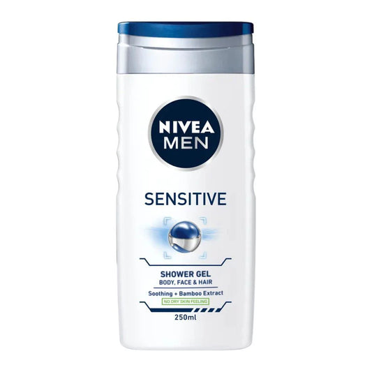 Nivea Men Sensitive + Bamboo Extracts 3-in-1 Shower Gel 250ml