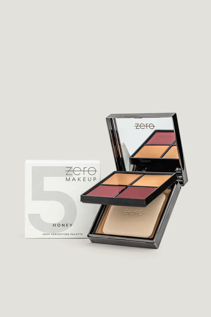 Zero Makeup - Face Perfecting Palette HONEY 5