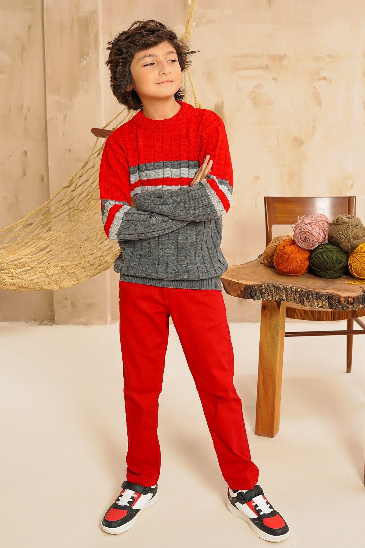 Cotton Viscose Sweater