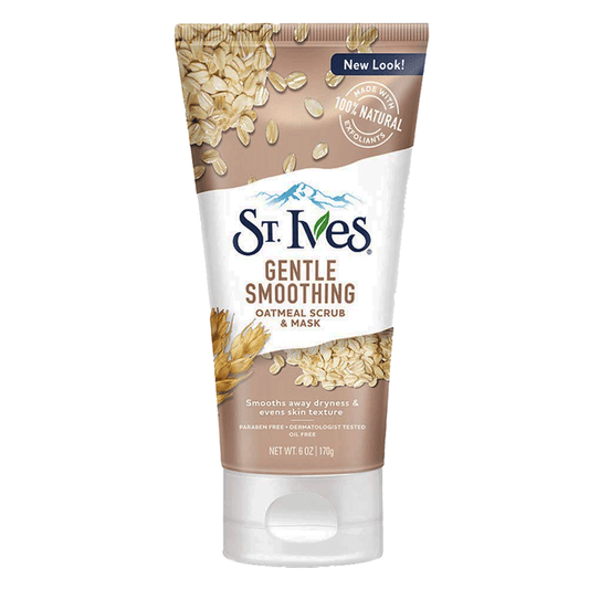 St. Ives Gentle Smoothing Oatmeal Scrub & Mask, 170g