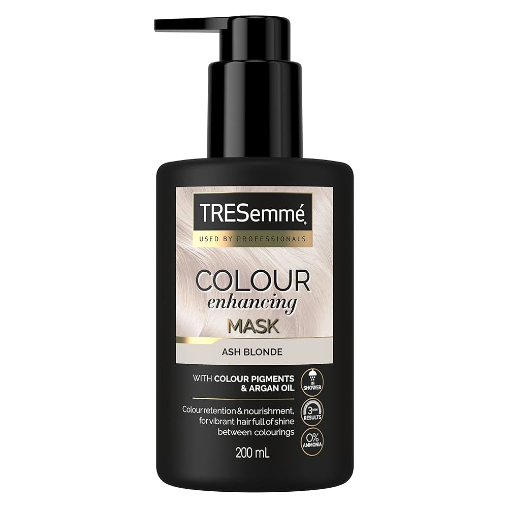 Tresemme Ash Blonde Pump Colour Enhancing Hair Mask 200ml