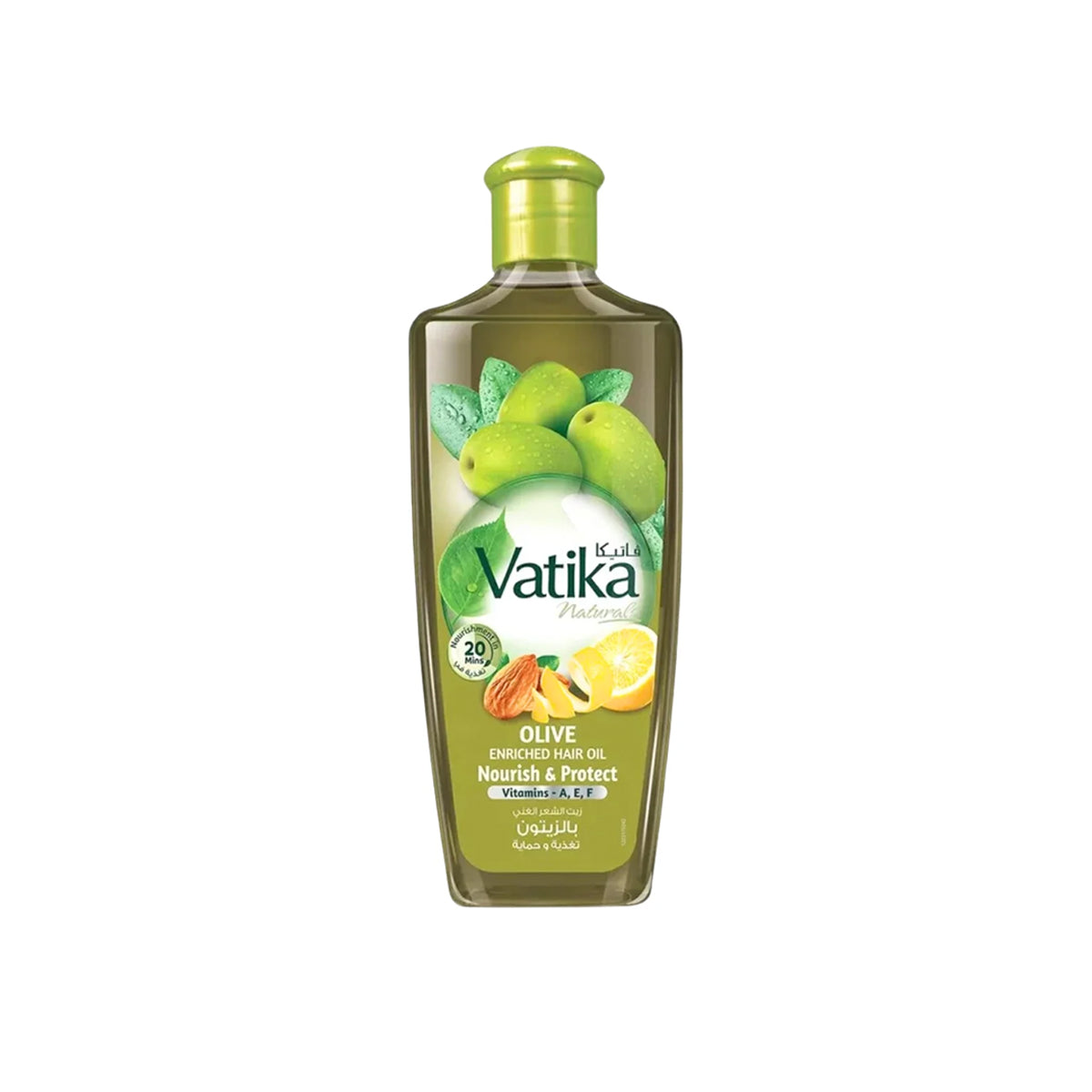 Vatika Naturals - Olive Nourish & Protect Hair Oil - 200ml