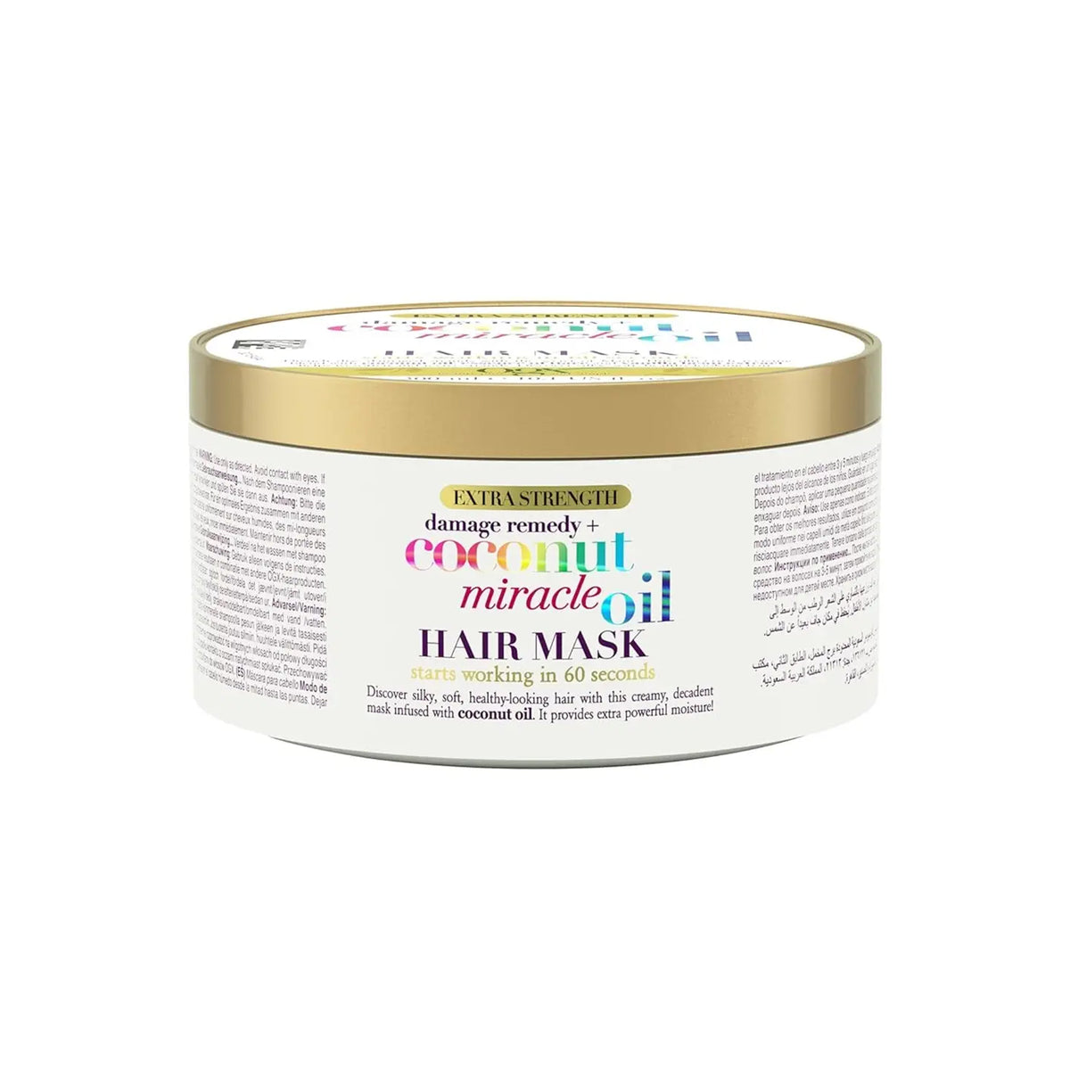 OGX – Coconut Miracle Oil Hair Mask – Damaged Hair Repair – 168g